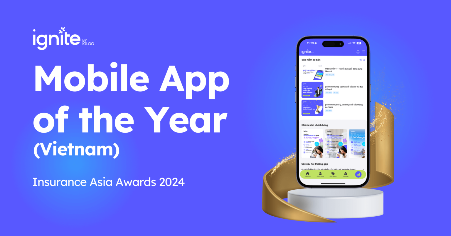ignite mobile app of the year press banner